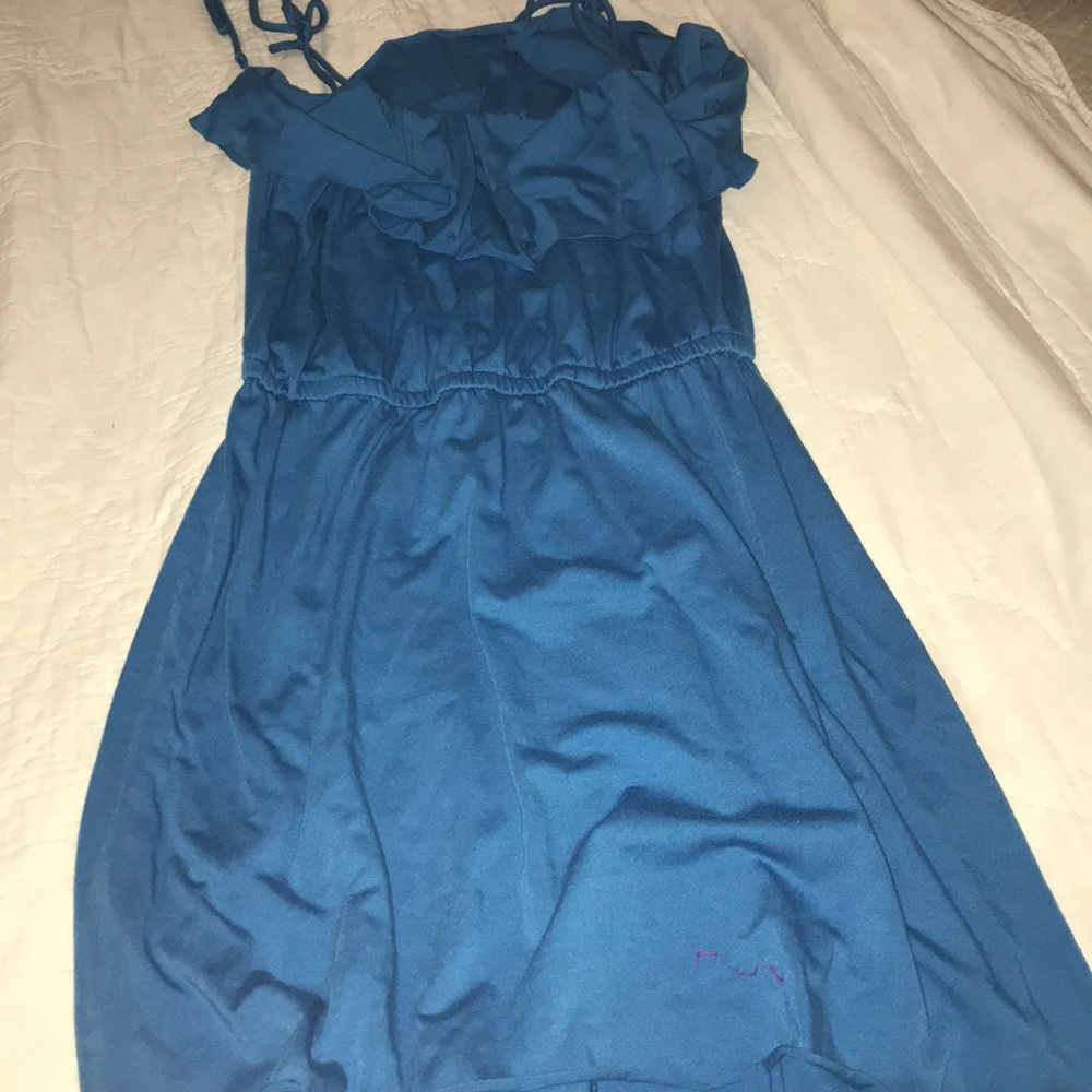 Blue dress